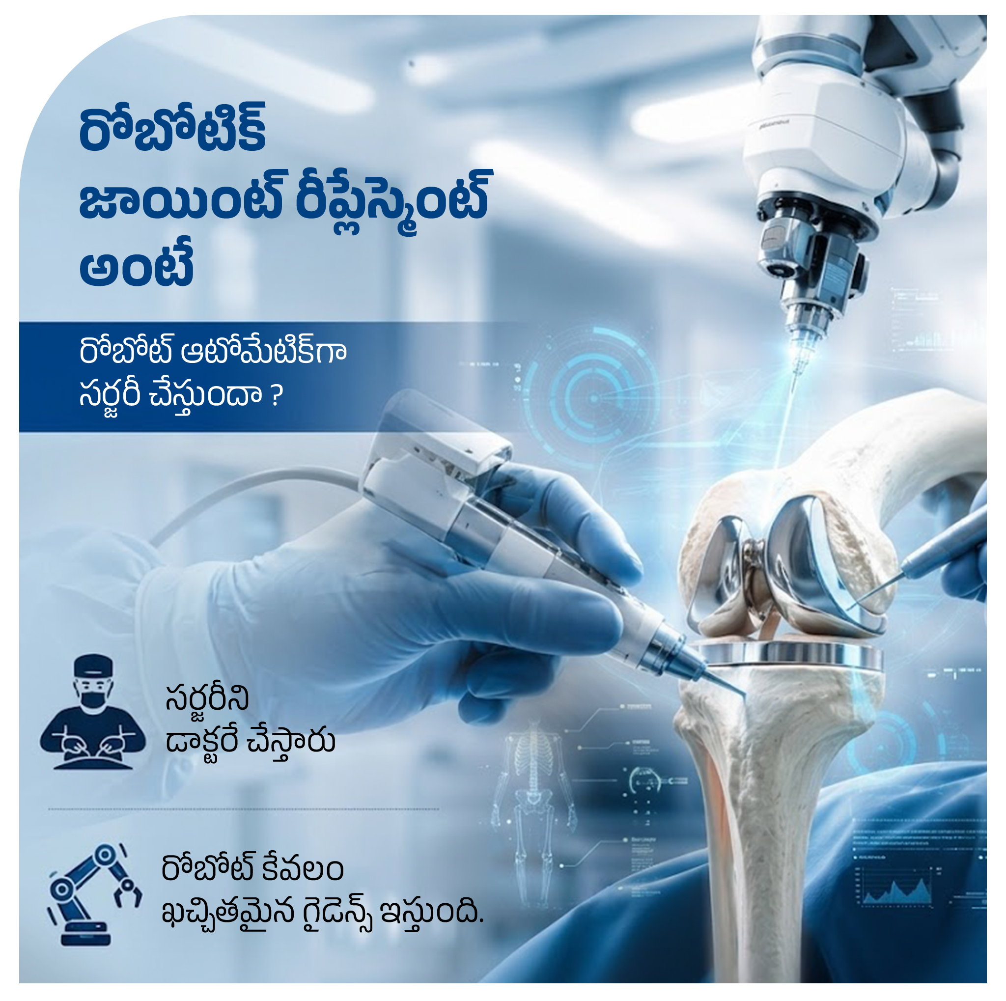 How Robot Helps in Joint Replacement Surgery